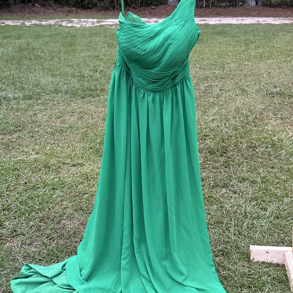 Green Chiffon Formal